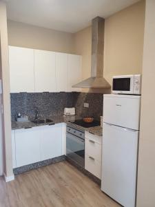 Kuchnia lub aneks kuchenny w obiekcie Apartamentos Dunamar