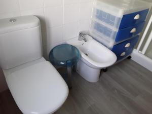 A bathroom at Cantos do Coido