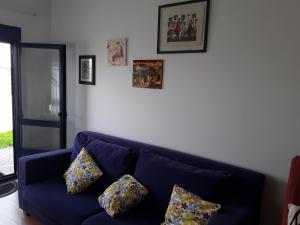 A seating area at Cantos do Coido