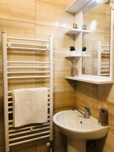 Vonios kambarys apgyvendinimo įstaigoje Urban Corner - Deluxe Apartments