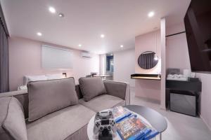 Posezení v ubytování Object AanK Hotel Gumi