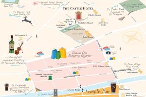 A planta de Castle Hotel