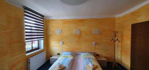 Letto o letti in una camera di Alte Post zu Stetzsch