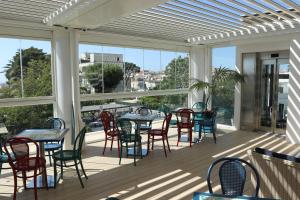 Balkón nebo terasa v ubytování Capri Bougainville Luxury Boutique Hotel