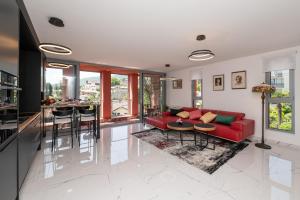 Χώρος καθιστικού στο Stella Exclusive Apartment Center of Opatija