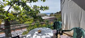 Balkón nebo terasa v ubytování No stress on Cres