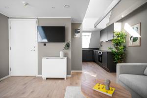 TV tai viihdekeskus majoituspaikassa Stay Nygård - Serviced apartments in central Bergen