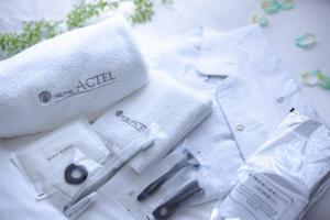 Un lugar para sentarse en Hotel Actel Nagoya Nishiki