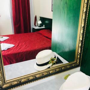 Posteľ alebo postele v izbe v ubytovaní L'eremo Luxury Studio