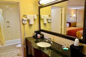 Koupelna v ubytování Regency Inn & Suites + 27 fotografií