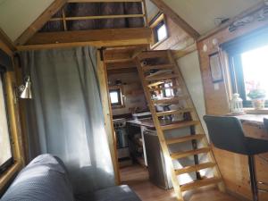 Posezení v ubytování Tiny house eco resort