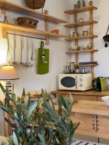 Kuchnia lub aneks kuchenny w obiekcie Holiday Home Pure Nature