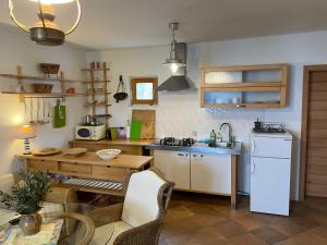 Kuchnia lub aneks kuchenny w obiekcie Holiday Home Pure Nature