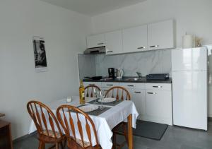 Kuchyň nebo kuchyňský kout v ubytování Apartmani Mare