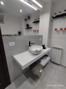 Kúpeľňa v ubytovaní I Colori dell'Etna