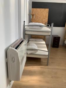 Cama o camas de una habitación en Bilbao Central Rooms