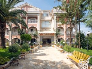Zahrada ubytování Villa Maria Laganas