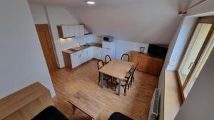 Kuchyň nebo kuchyňský kout v ubytování Apartmán Znojmo