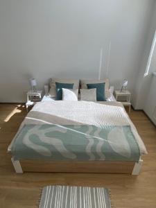 Postel nebo postele na pokoji v ubytování Apartmány I. Třeboň