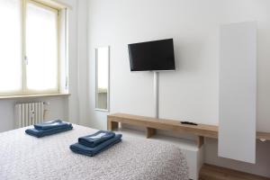 TV a/nebo společenská místnost v ubytování Melibi - Re Lear Apartments