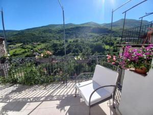 Nespecifikovaný výhled na hory nebo výhled na hory při pohledu z bed and breakfast