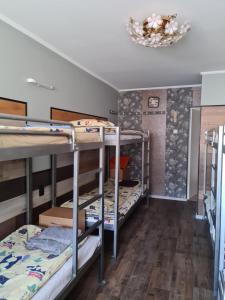 Postel nebo postele na pokoji v ubytování Smilgas
