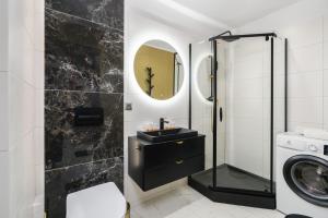 Łazienka w obiekcie Chociszewskiego Apartment Poznań by Noclegi Renters