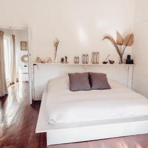 Postel nebo postele na pokoji v ubytování Family Villa