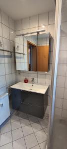 Kúpeľňa v ubytovaní Ferienwohnung Istrefi