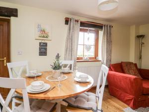 Et opholdsområde på Lavender Cottage