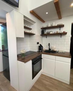 Kuhinja ili čajna kuhinja u objektu Forest House Divcibare