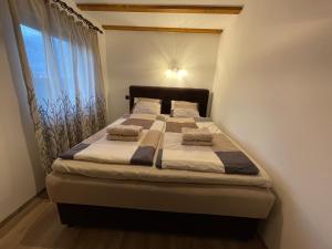 Krevet ili kreveti u jedinici u okviru objekta Forest House Divcibare