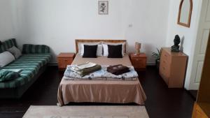 Postel nebo postele na pokoji v ubytování Villa Svalyavа