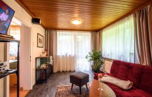 TV o dispositivi per l'intrattenimento presso Garten Appartement Harmony