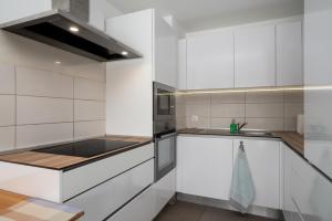 Kuchyňa alebo kuchynka v ubytovaní Bauer Downtown Apartment