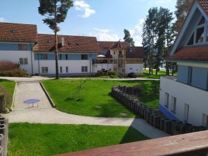 Vonkajšia záhrada v ubytovaní Riviera Lipno 502-12