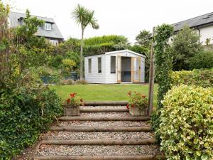 パドストウにあるLittle Strandの階段のある庭