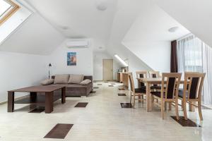 Posezení v ubytování Hérics Apartman