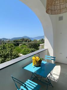 En balkon eller terrasse på Teresa Madre