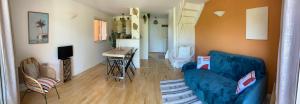 Χώρος καθιστικού στο Superbe duplex proche centre et plages