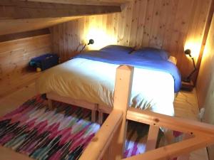Postel nebo postele na pokoji v ubytování Chalet Le Blij / Centre Station La Foux