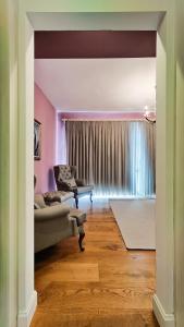 A seating area at Villa Atlas