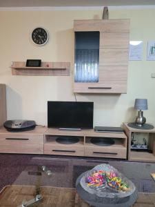 TV a/nebo společenská místnost v ubytování Pension RELAX U Komína