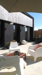 Posedenie v ubytovaní Maison de vacances Lesconil à 500 m de la plage