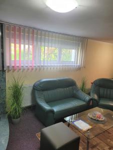 Posezení v ubytování Pension RELAX U Komína