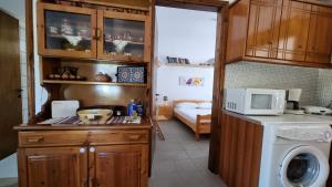 Kuchyň nebo kuchyňský kout v ubytování Sophia's cottage