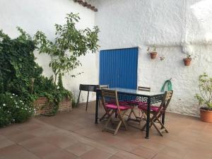 Patio alebo iná vonkajšia časť ubytovania solaz del ambroz-Hervas
