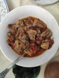 Cibo presso l'affittacamere o nelle vicinanze