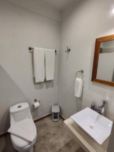Koupelna v ubytování Hotel Muyu Tulum