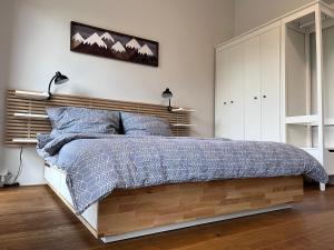 Postel nebo postele na pokoji v ubytování Apartmán HYGGE Bratrouchov
